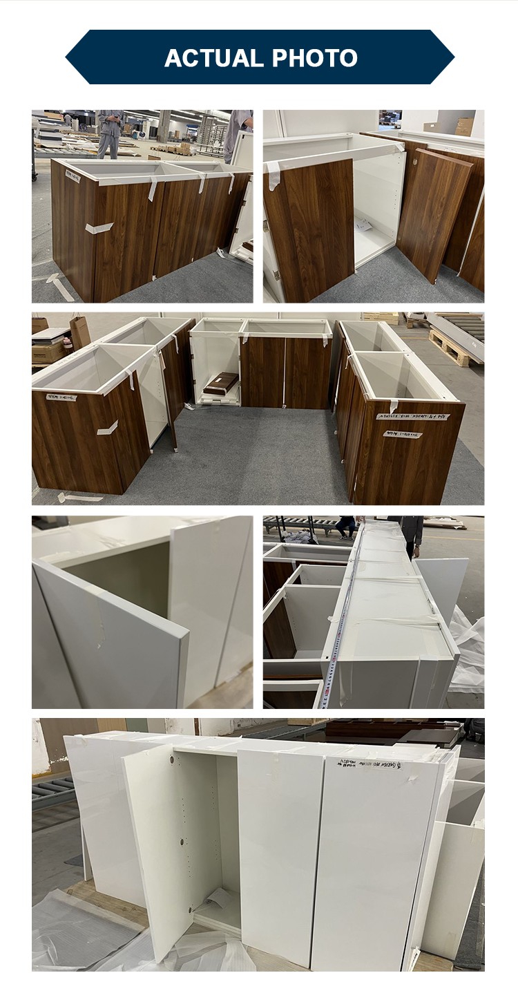 Custom White Slim Shaker Kitchen Cabinets with Island | Plywood Custom White Slim Shaker Kitchen Cabinets with Island | Plywood