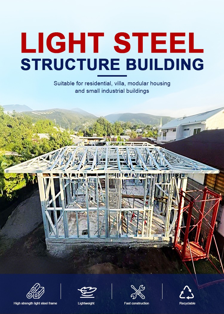 Madang Kit Home Prefabricated Light Steel Structure House Construction for Residential and Modular Housing Projects