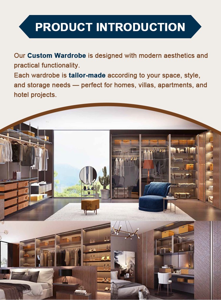 Customized Wardrobe Walk In Closet System for Home Bedroom Organization Customized Wardrobe Walk In Closet System for Home Bedroom Organization