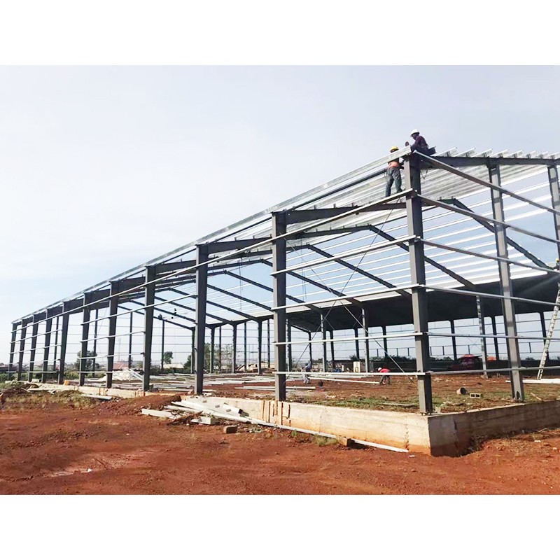 Heavy Steel Structure Building Prefabricated Steel Frame Warehouse Workshop Construction Heavy Steel Structure Building Prefabricated Steel Frame Warehouse Workshop Construction