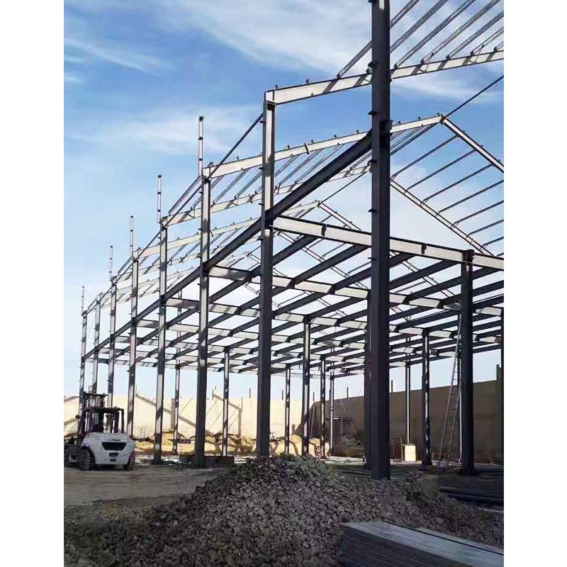 Heavy Steel Structure Building Prefabricated Steel Frame Warehouse Workshop Construction Heavy Steel Structure Building Prefabricated Steel Frame Warehouse Workshop Construction