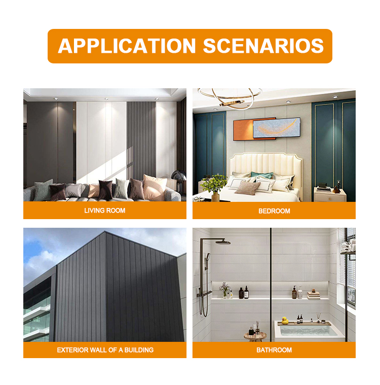 Modern Custom Background Wall Panels for Interior Design Modern Custom Background Wall Panels for Interior Design