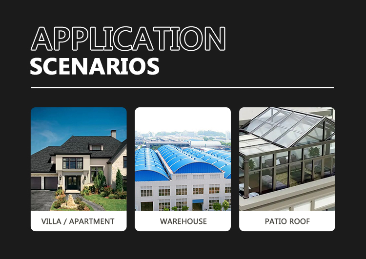 Luxury Custom Roof Panels for Residential, Commercial, and Industrial Use Luxury Custom Roof Panels for Residential, Commercial, and Industrial Use