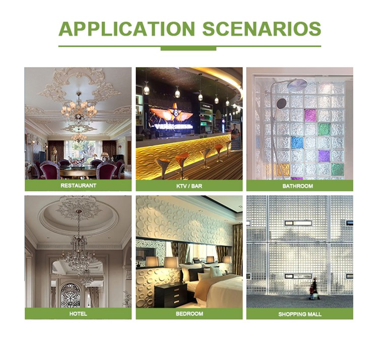 Decorative Glass Bricks, Glass Blocks
