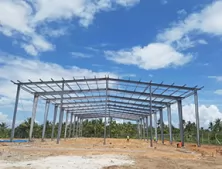 Tanzania Prefabricated Light Steel Structure Building for Industrial Commercial and Residential Projects