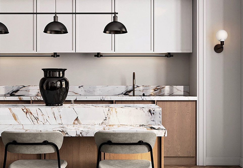 Classical design PVC with HDF-GK1209