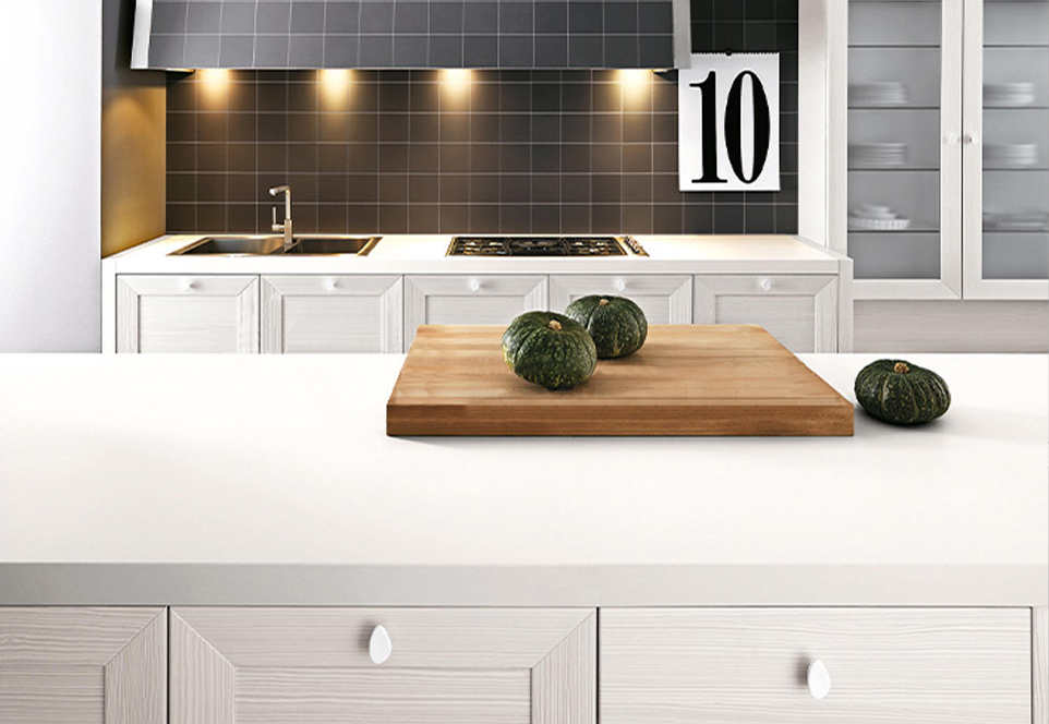 Classical style Kitchen cabinet PVC with HDF-GK-399